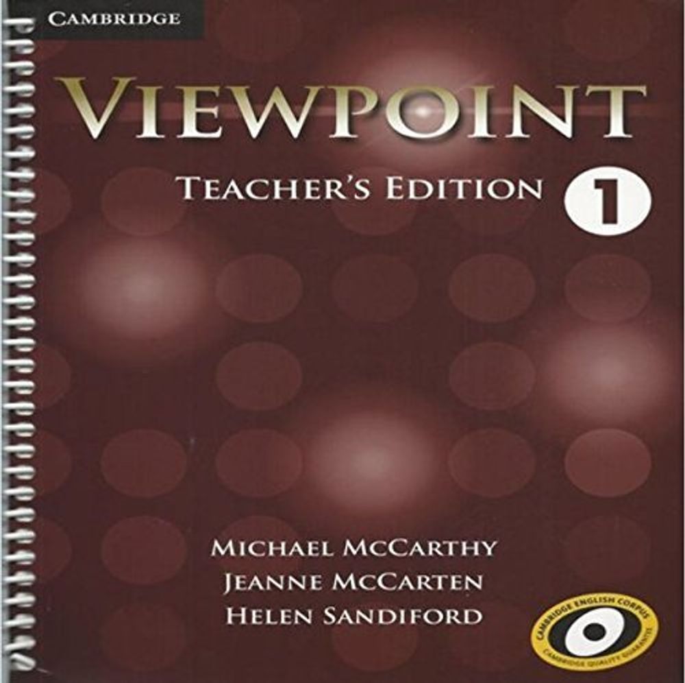 Viewpoint Level 1 Teacher&#39;s Edition with Assessment Audio CD/CD-ROM