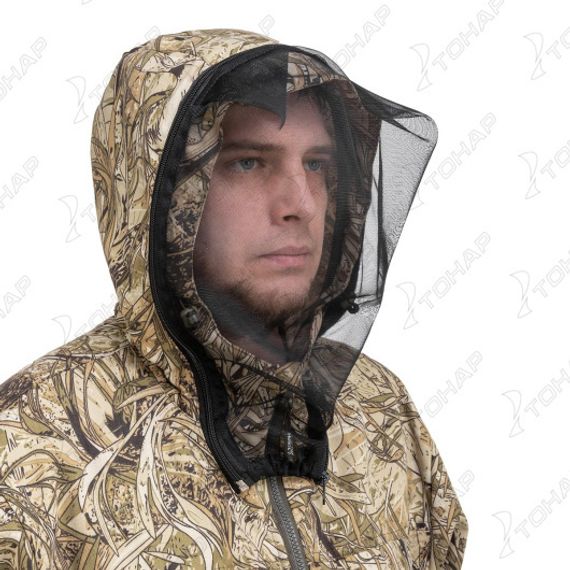 Костюм летний антимоскитный Тайган, твил, цв. камыш р.44-46/170-176 (T-KS-T-R-M-1) Helios