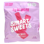 SmartSweets, Red Twists, ягодный пунш, 50 г (1,8 унции)