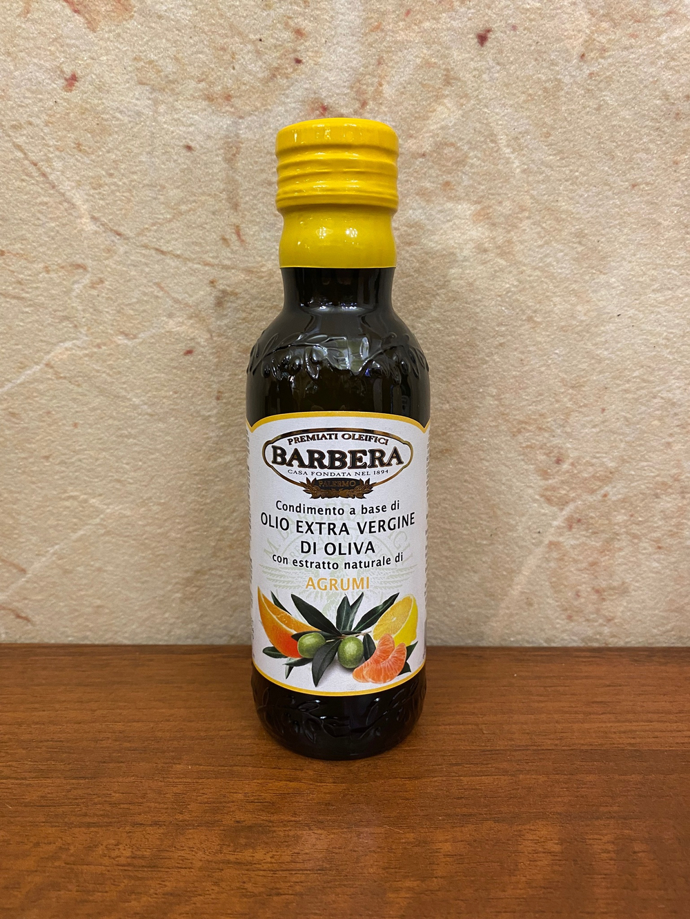 Оливковое масло BARBERA Цитрус, Extra Virgin 250 мл Италия