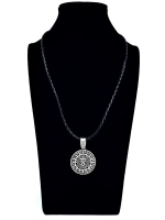 Славянская подвеска оберег Чертог Волка с рунами талисман