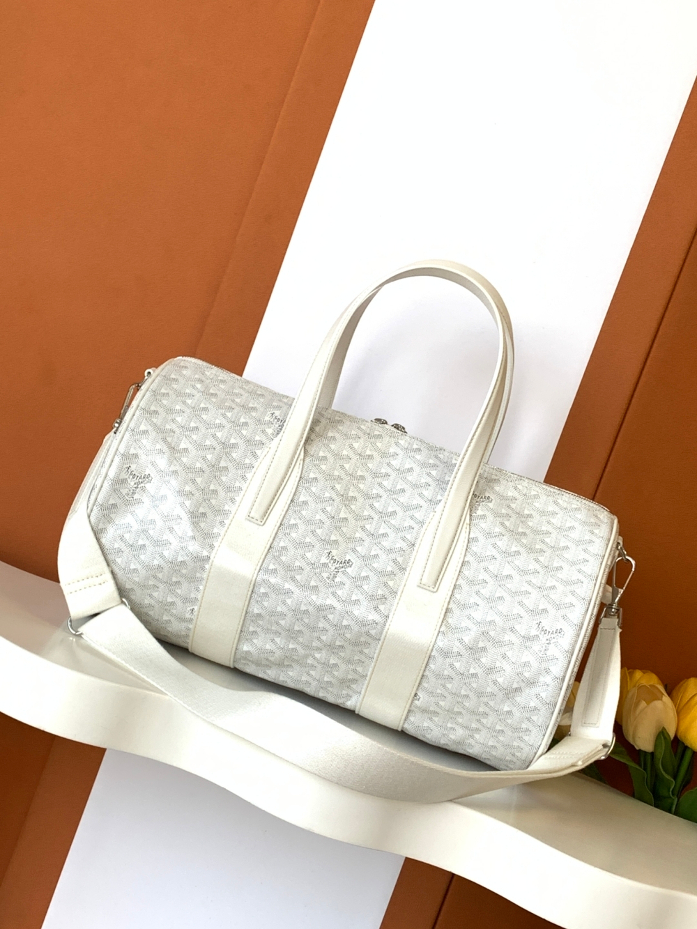Goyard Barrel 40 Sports Bag