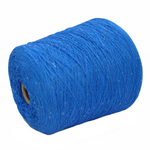 Бобинная пряжа Cotton Paillettes (Blu)