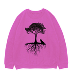 Свитшот "Французский бульдог у дерева"