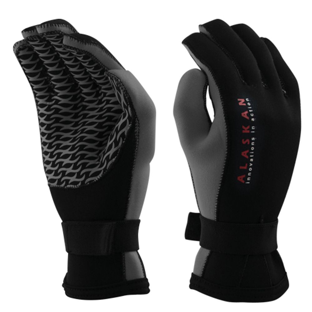 Перчатки неопреновые Alaskan черн./сер.р.XL