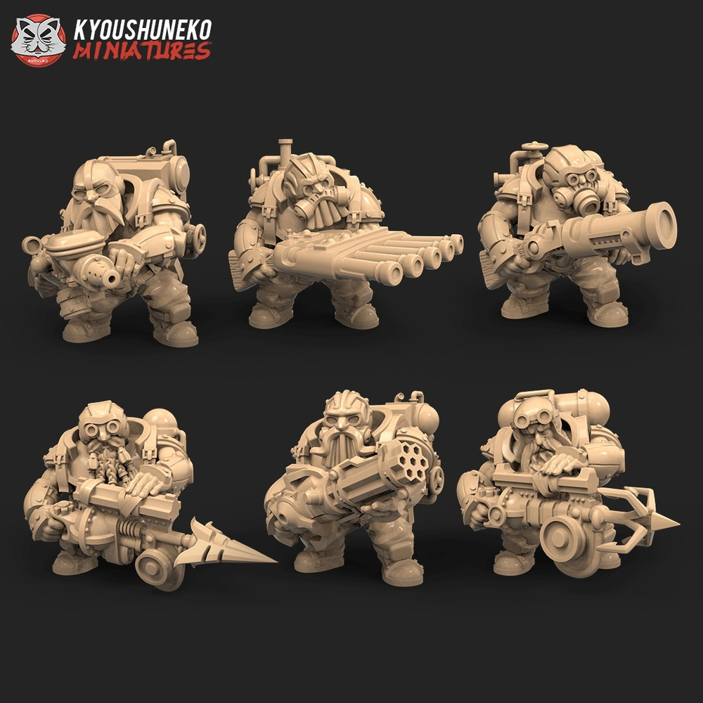Kharadron Overlords Dwarfs Thunderers