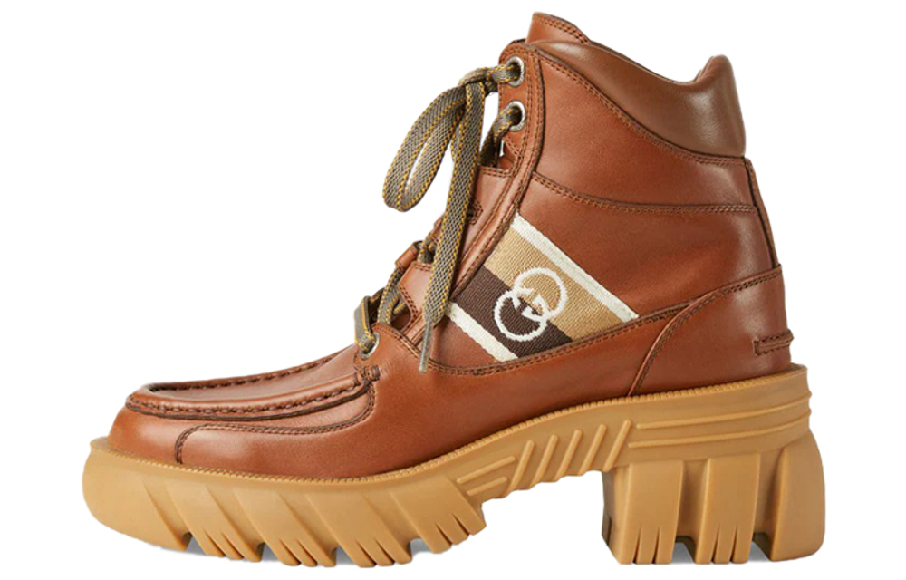 GUCCI Interlocking G Ankle Boots