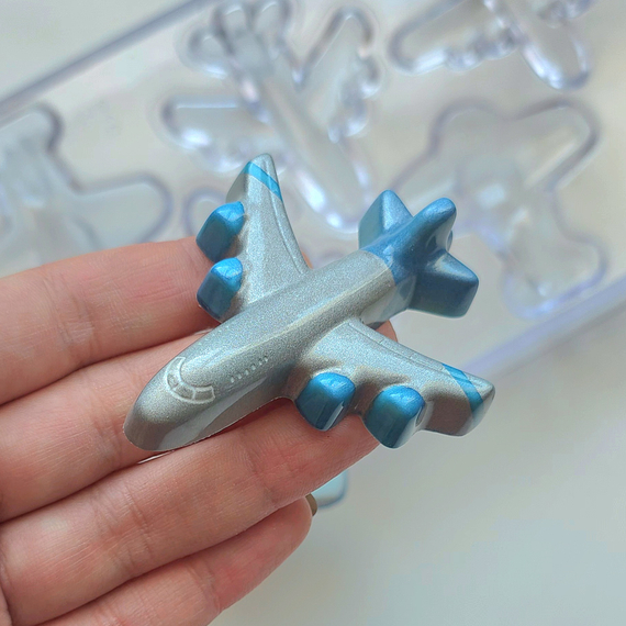 219 Форма для шоколадных конфет "Самолеты" (275*135 мм)