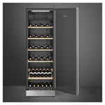 Винный шкаф SMEG SCV115G (петли справа) нерж. сталь
