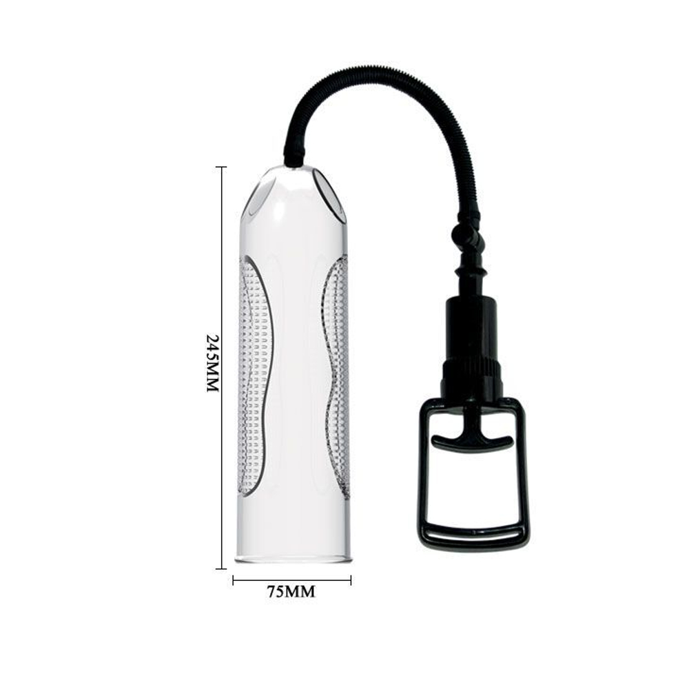 Вибрирующая вакуумная помпа со сменной насадкой - 24,5 см.