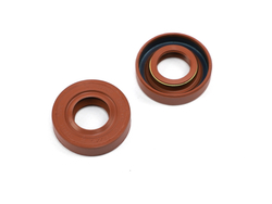 Сальник 20х42х10 а/м КАМАЗ штока привода ТНВД (красный с пружиной/ FPM) Резинотехника г. Балаково ( ОЕ Р.740.1029240 )