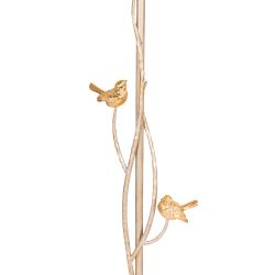 Светильник напольный торшер Терра с абажуром Сити-2 Черный