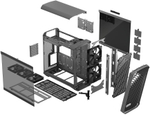 Корпус eATX Fractal Design Torrent Gray TG Light Tint