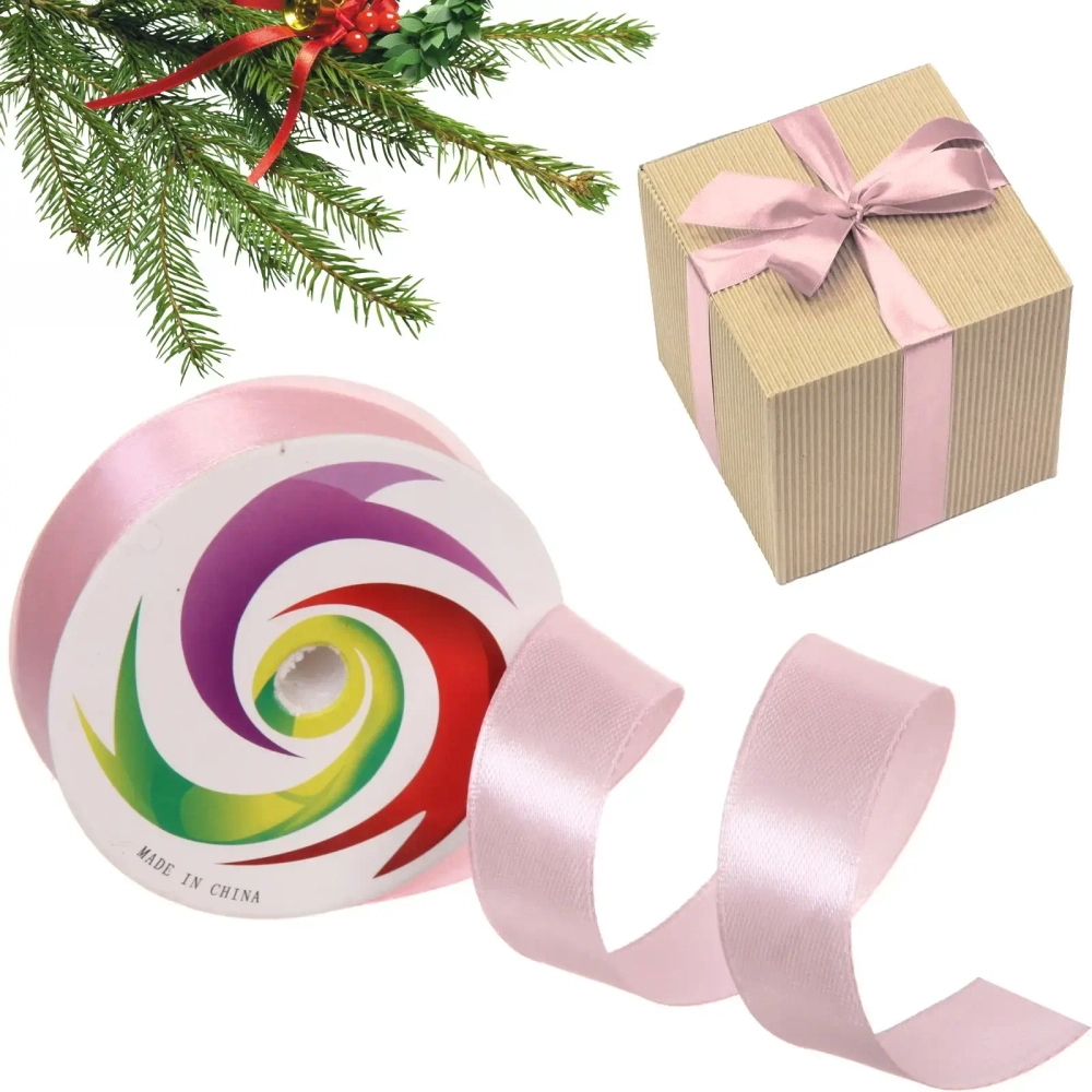 Лента для декорирования «Радуга» 2,0 см, 5 м, Розовый