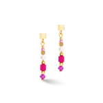 Серьги Coeur de Lion Pink-Gold 4355/21-0416