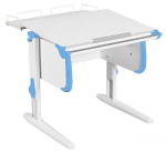 Растущая парта Дэми СУТ 24 с задней полкой СУТ.14.210 (750×880 мм)