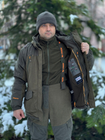 Костюм зимний PRIDE Магнум -15°C, утеплённый, ткань Исландия, хаки