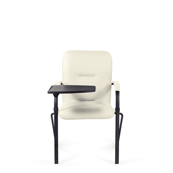 Стул Самба soft BL S-0427 (слоновая кость) со столиком