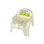 Горшок детский - стульчик "Утенок" с крышкой MIX, цвет в ассортименте РП-221