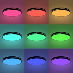 Citilux Купер Лайн CL72495GL1 LED RGB Светильник с пультом Чёрный