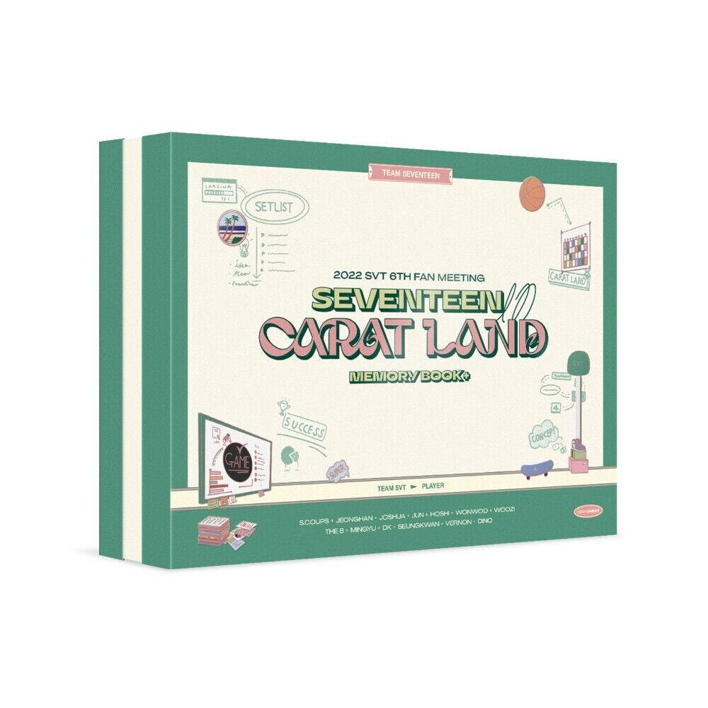 SEVENTEEN - 2022 SVT〈SEVENTEEN in CARAT LAND〉MEMORY BOOK (DVD ver,)