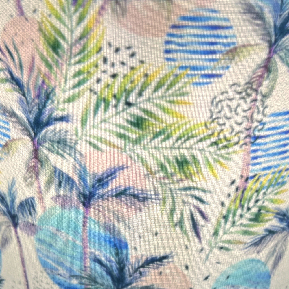 Настольный светильник 1х40Вт Е14, керамика/ткань, бежевый