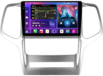 Магнитола для Jeep Grand Cherokee WK2 2010-2013 - FarCar BM9-2K-9568 монитор 9.5" 2K QLED на Android 14, TS10, 4+32Гб, CarPlay, 4G SIM-слот