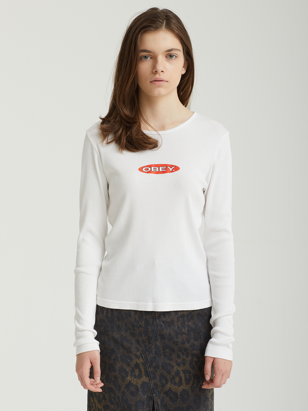 Женский Лонгслив Obey Oval