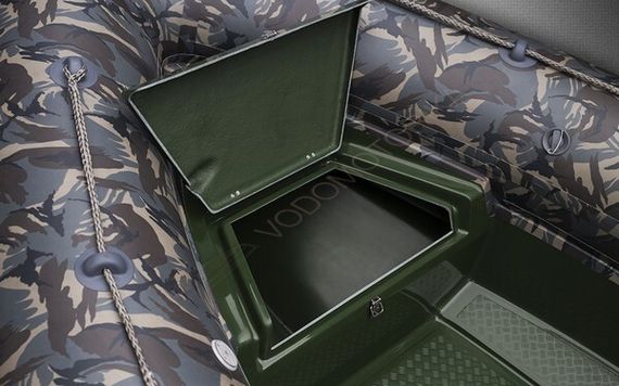 Жестко-надувная лодка Велес ( Stel ) R-440 (камо)