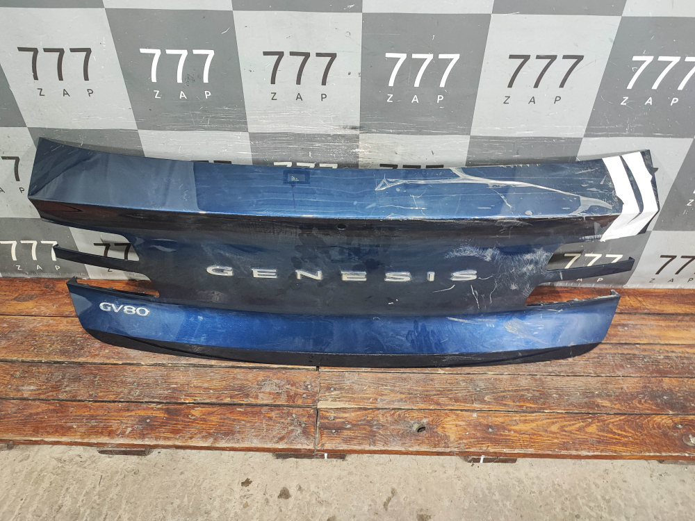 Накладка крышки багажника Genesis GV80 20-нв Б/У Оригинал 87311T6000
