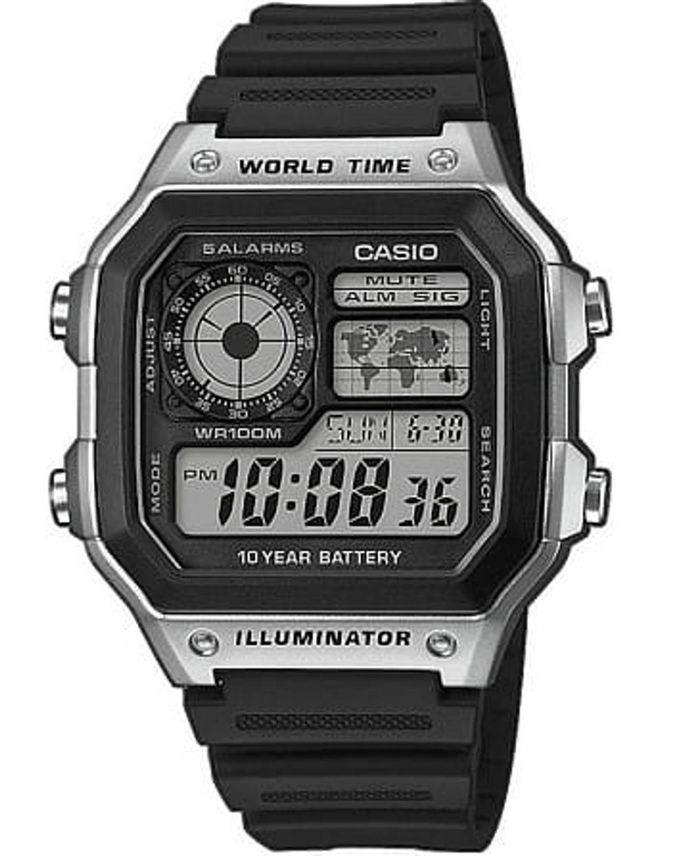 Часы Casio Collection AE-1200WH-1CVEF