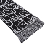 ANY ACT "LOGO" SCARF (GREY/BLACK)