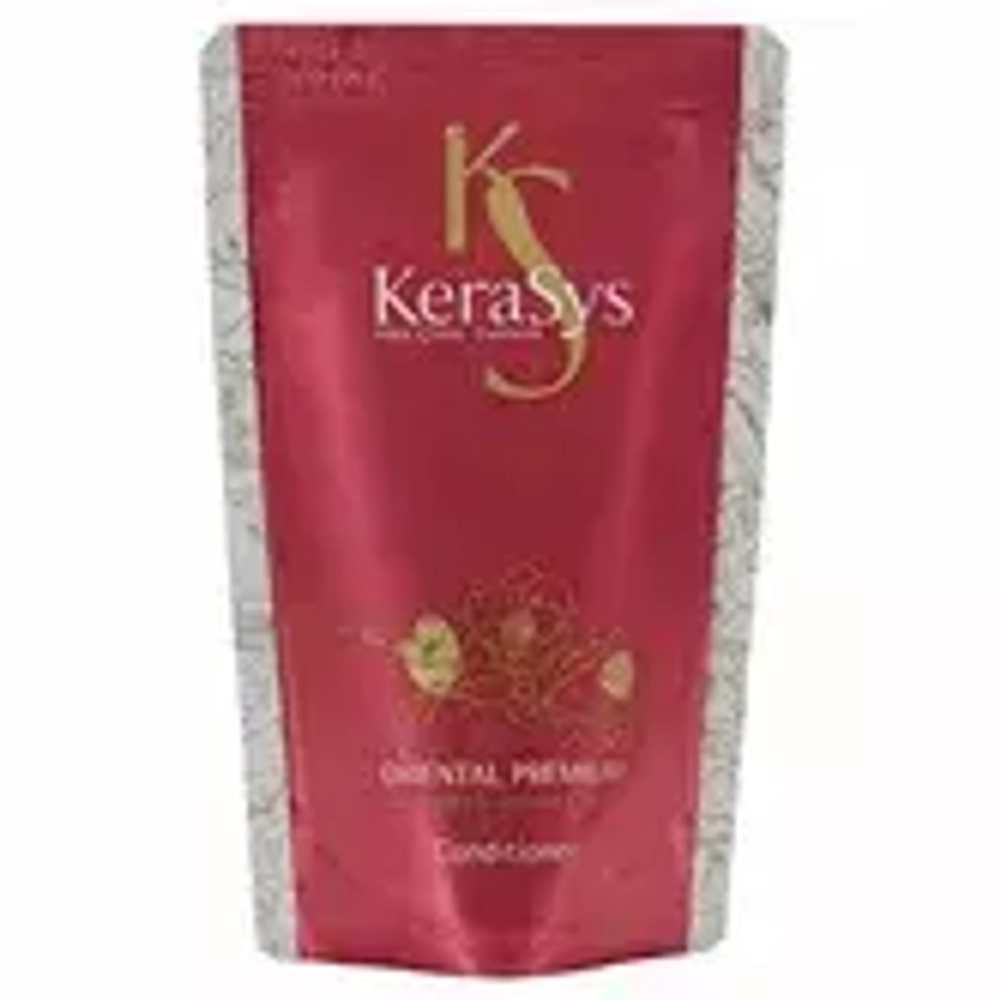 KeraSys Кондиционер ЗАПАСКА Oriental Premium восст.поврежд.волосы и укрепл.корни 500мл красн.*12