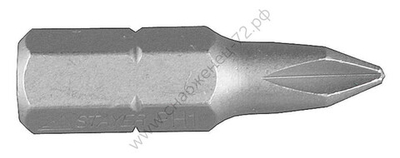 Биты STAYER ″PROFI″, хвостовик C 1/4″, PH №3, 25мм, 1000 шт