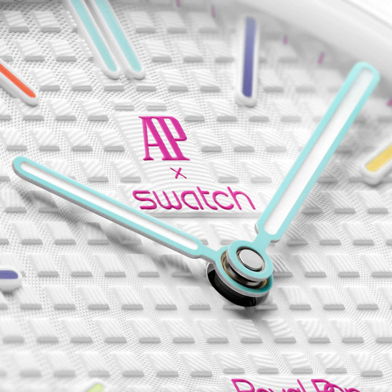 Swatch x Audemars Piguet Royal Pop Huit Blanc
