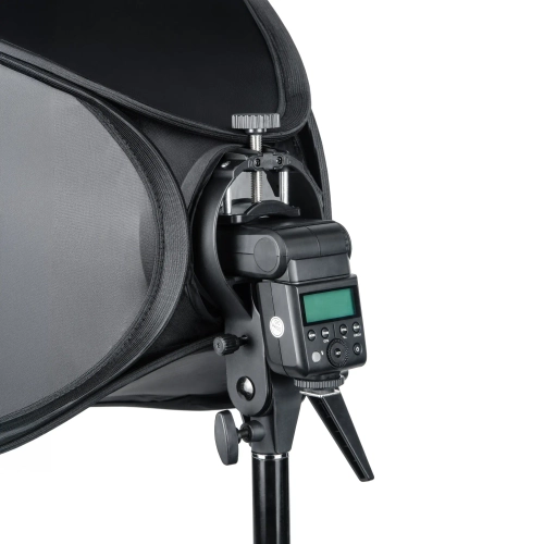Софтбокс Falcon Eyes EB-060 60x60cm с переходником для накамерных вспышек