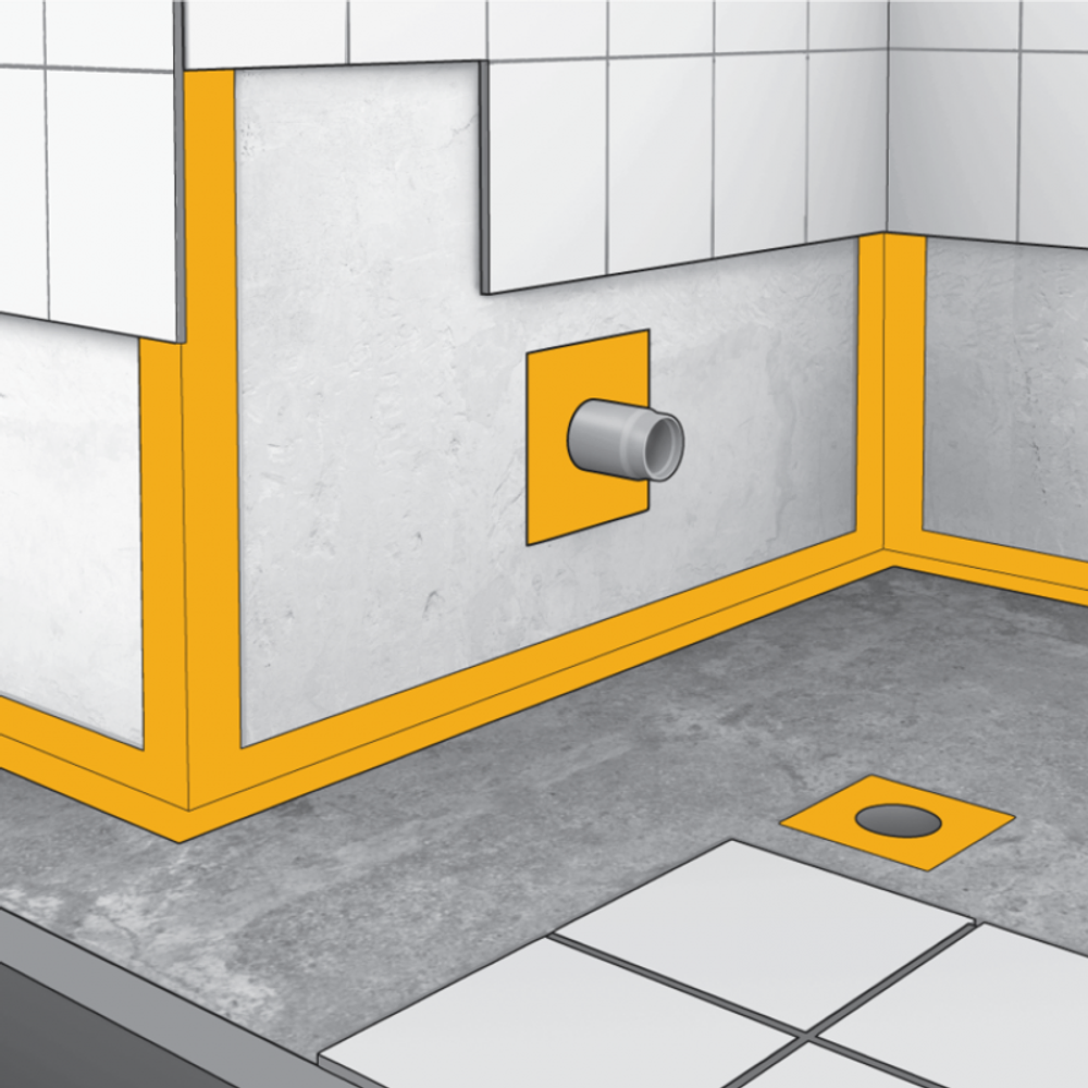 ЛЕНТА ДЛЯ ГЕРМЕТИЗАЦИИ SIKASEALTAPE F WATERPROOFING  1МЕТР