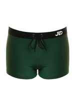 Классические мужские плавки-боксеры с контрастным поясом (Размер: XL) (Цвет: темно-синий)