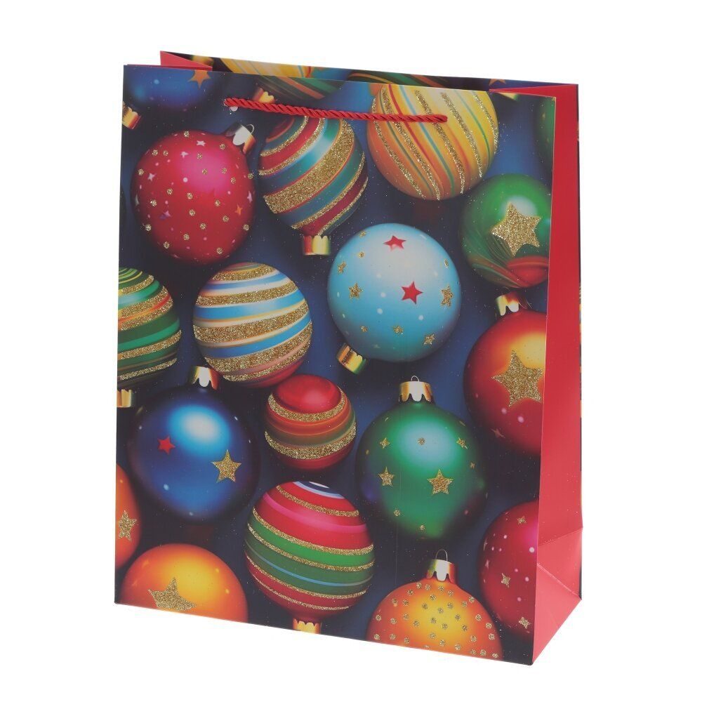 GAEM Пакет подарочный (бумага 210г/м2, блок микс 12шт), L26 W10 H32 см, 4в.