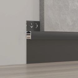 Профиль ARH-PLINTUS-50-FANTOM-3000 BLACK (Arlight, Алюминий) 052699