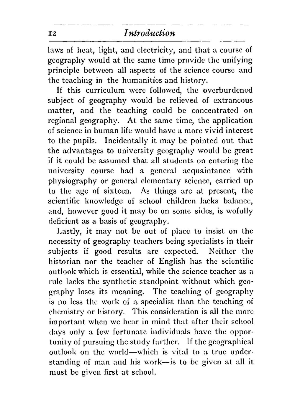 The scope of school geography | R. N. Brown