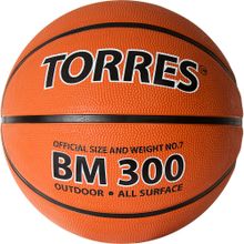 Мяч баскетбольный TORRES BM300 B02017, размер 7
