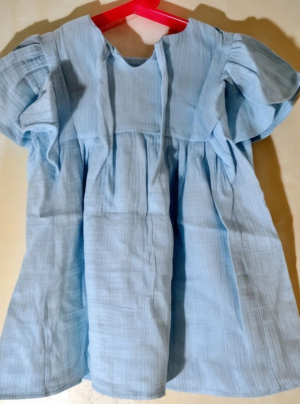 Детское платье, размер 30, цвет голубой