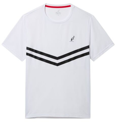 Теннисная футболка Australian Tennis Crew Ace - White