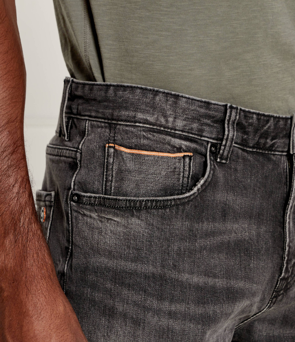 Джинсы Selvedge BOSS ORANGE - серый(50527218)