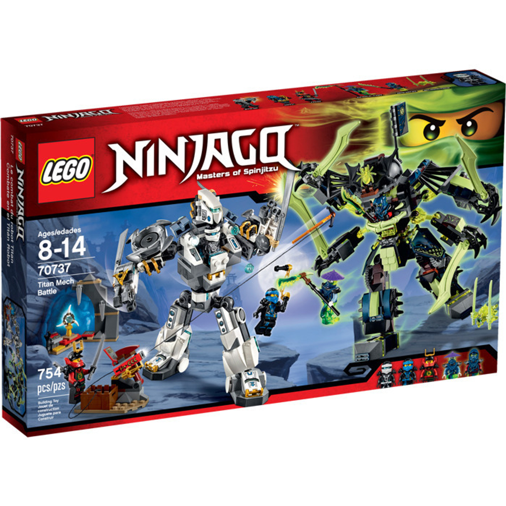 LEGO Ninjago: Битва механических роботов 70737 — Titan Mech Battle — Лего Ниндзяго