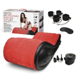 Надувная секс-софа для БДСМ-игр (Цвет: красный с черным)