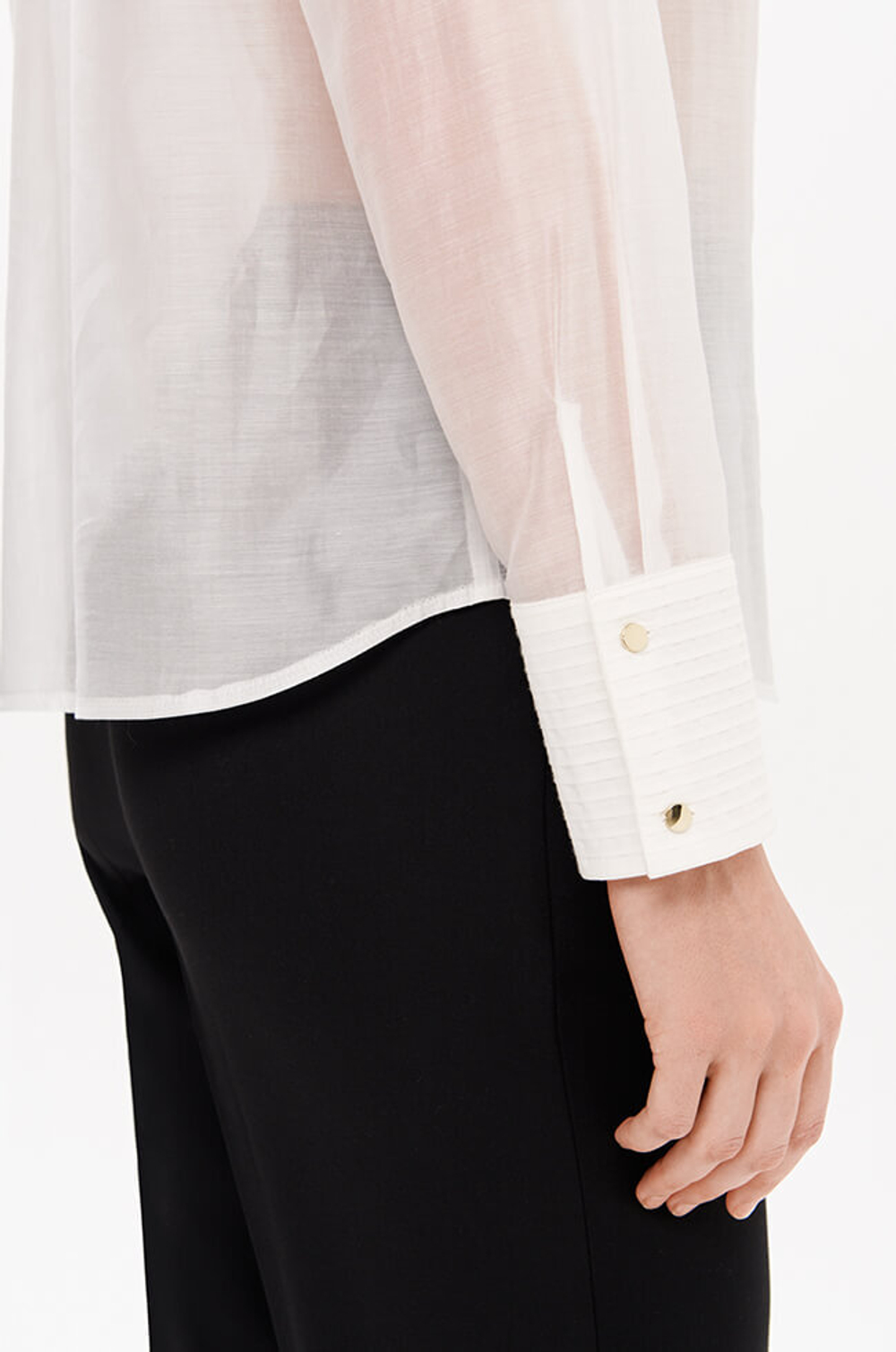 23363 Блузка женская (молочный)