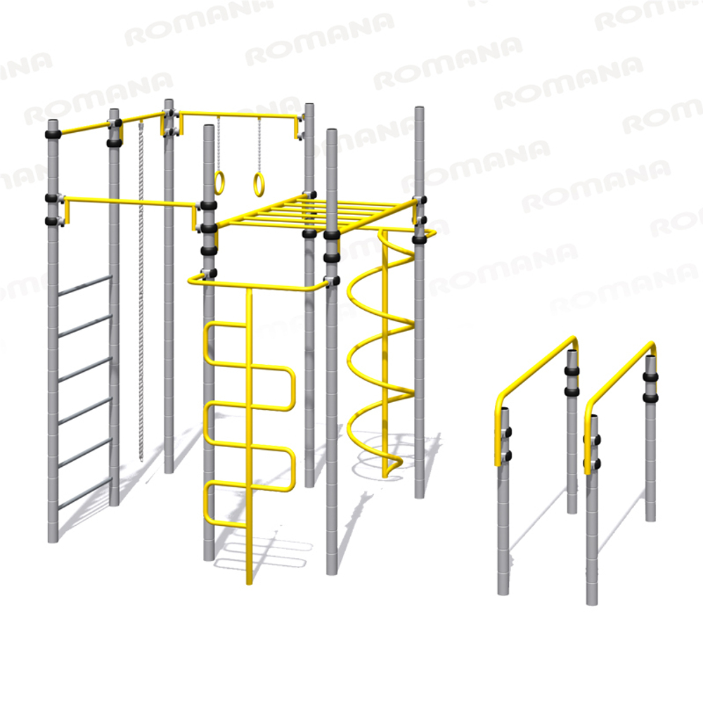 Спортивное оборудование с рукоходом Romana 201.17.00