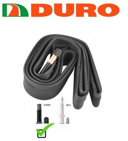 Камера велосипедная DURO 16" х 1,95 автониппель Schrader, 54-305